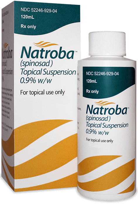 Box and bottle of Natroba™